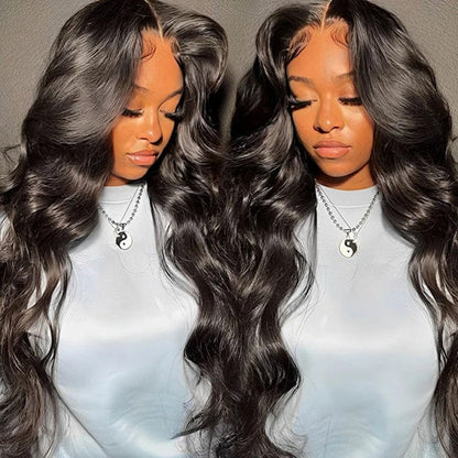 Face-Framing Trendy Layers Pre-Everything M Cap 9x6 Lace Wig – Upgraded Body Wave, Glueless, Pre-Plucked, Pre-Bleached & Pre-Cut