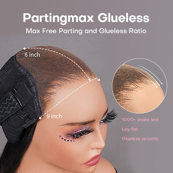 Glueless Deep Wave 9x6 Lace Wig – M-Cap, Pre-Bleached Mini Knots, Pre-Plucked